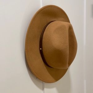 FREE PEOPLE | Wythe Leather Band Felt Hat